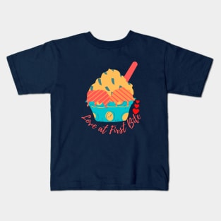Love at first bite Kids T-Shirt